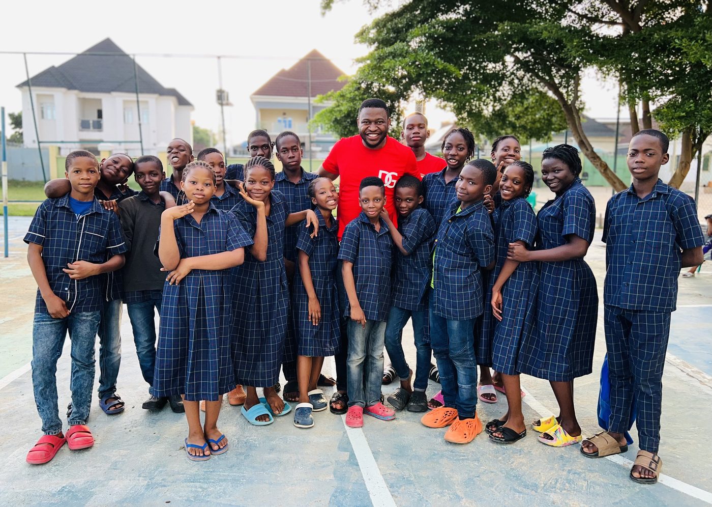 Boarding students at Freedom City Int'l Christian School